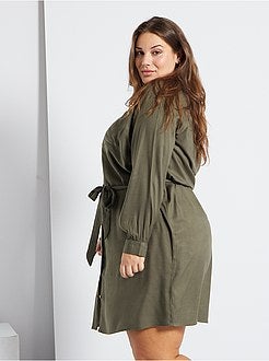 Vestido-camisa - Kiabi