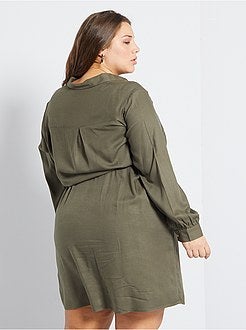 Vestido-camisa - Kiabi