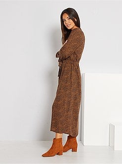 Vestido camisa comprido 'JDY' - Kiabi