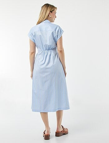 Vestido-camisa de grávida