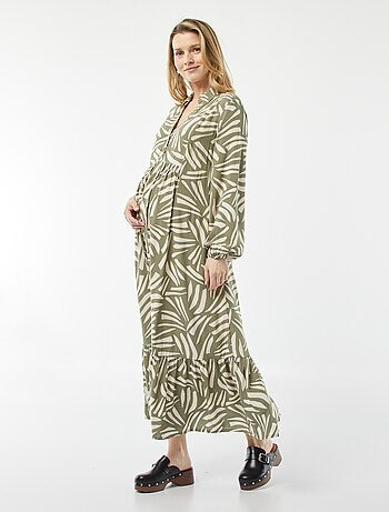 Vestido-camisa de grávida