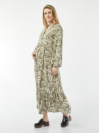 Vestido-camisa de grávida