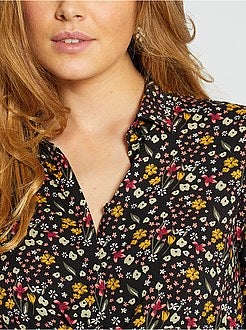 Vestido-camisa de grávida - Kiabi