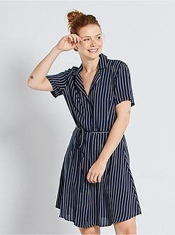 Vestido camisa estampado 'JDY' - Kiabi