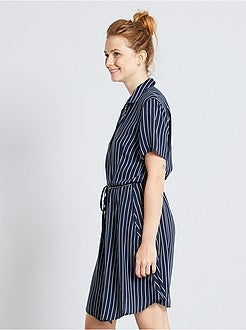 Vestido camisa estampado 'JDY' - Kiabi