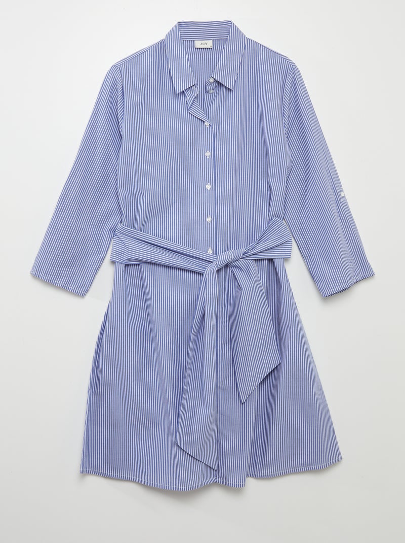 Vestido-camisa 'JDY' AZUL - Kiabi