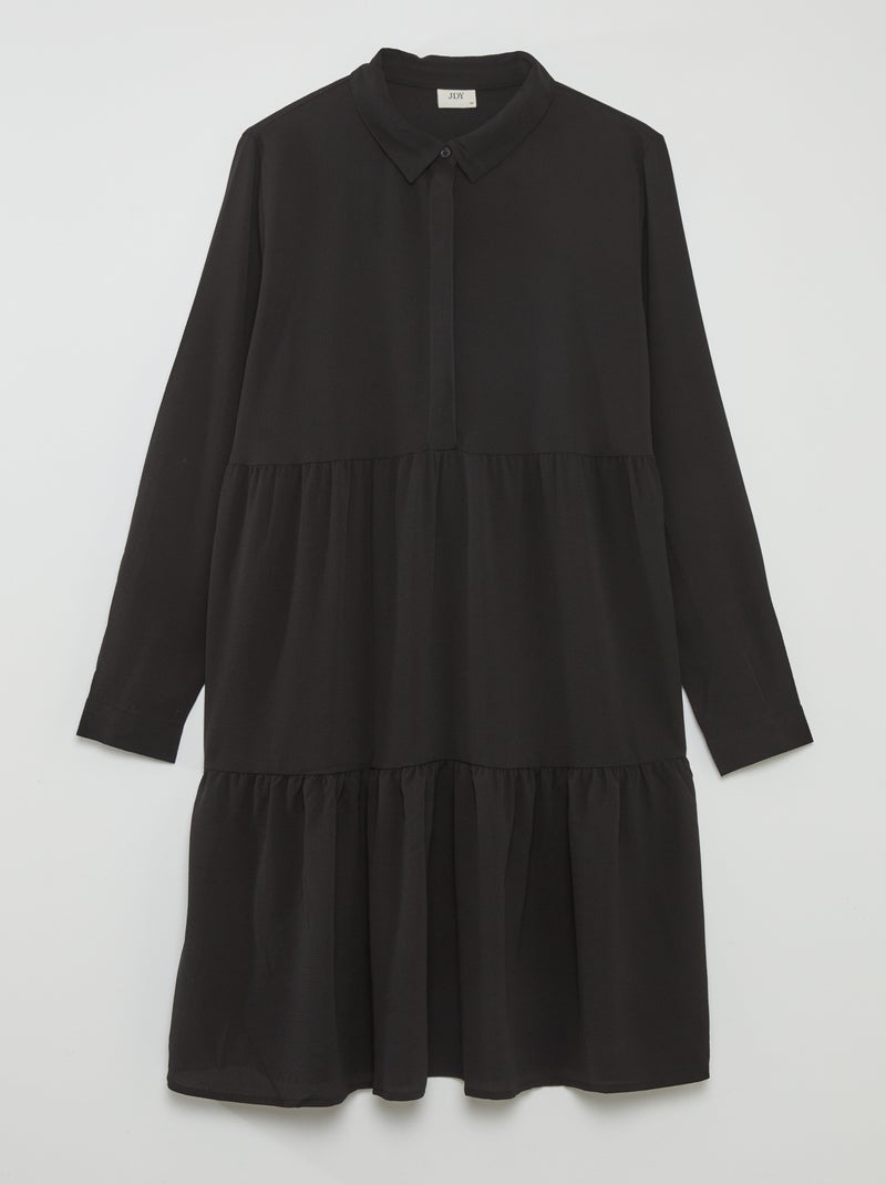 Vestido-camisa 'JDY' Preto - Kiabi
