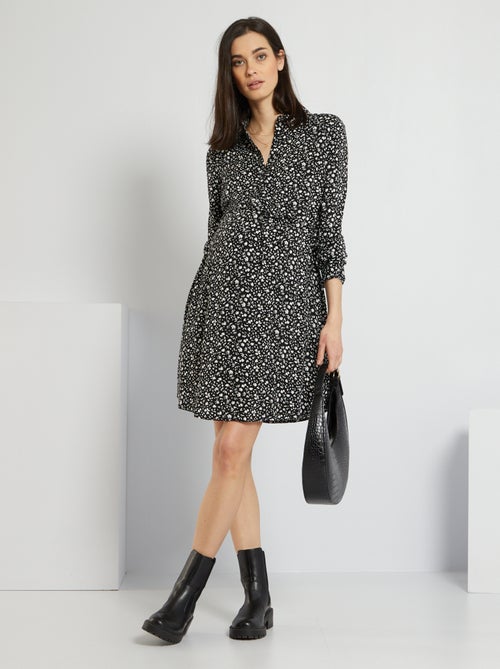 Vestido-camisa pré-mamã - Kiabi