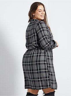 Vestido-camisa - Kiabi