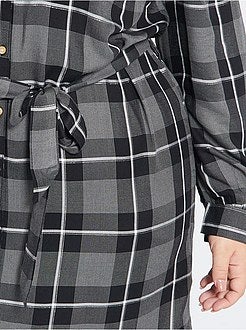 Vestido-camisa - Kiabi