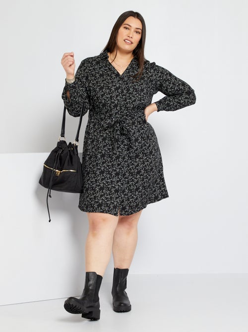 Vestido-camisa - Kiabi
