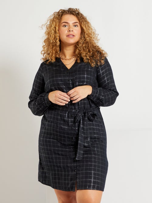 Vestido-camisa - Kiabi