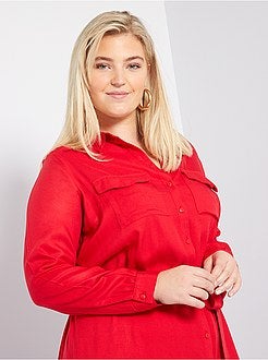 Vestido-camisa - Kiabi