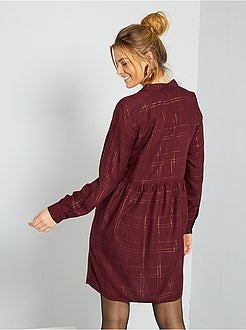 Vestido-camisa - Kiabi