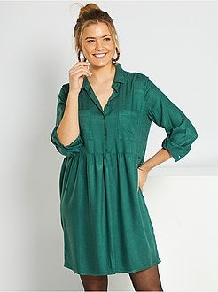 Vestido-camisa - Kiabi