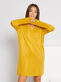 Vestido-camisola - Kiabi