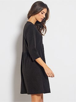 Vestido camisola com forma larga - Kiabi