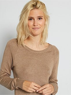 Vestido camisola comprida - Kiabi