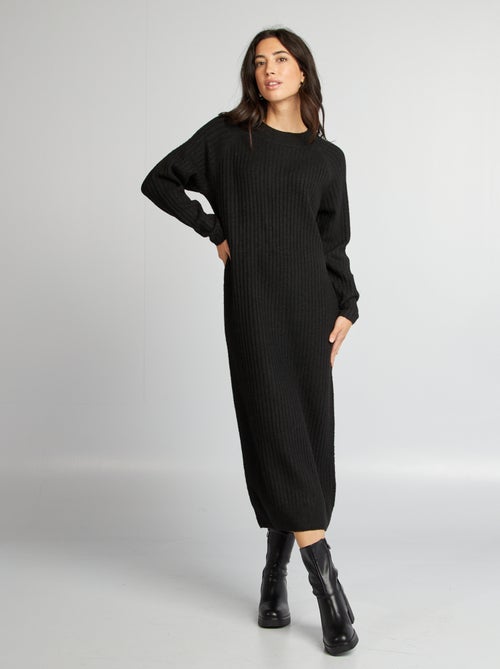 Vestido camisola corte midi - Kiabi