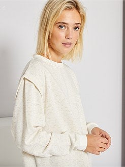 Vestido-camisola curto - Kiabi