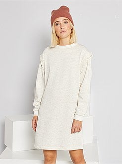 Vestido-camisola curto - Kiabi