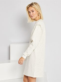 Vestido-camisola curto - Kiabi