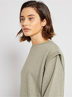 Vestido-camisola curto - Kiabi