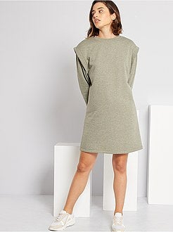 Vestido-camisola curto - Kiabi