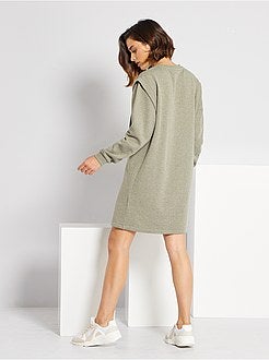 Vestido-camisola curto - Kiabi