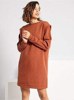 Vestido-camisola curto - Kiabi