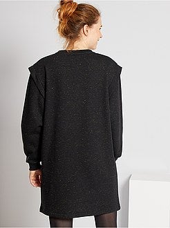 Vestido-camisola curto - Kiabi