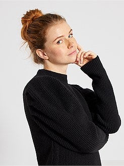 Vestido-camisola de conceção ecológica - Kiabi