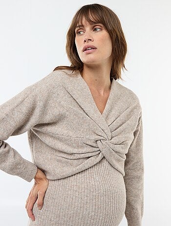 Vestido-camisola de grávida 2 em 1