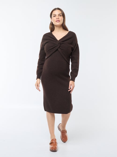 Vestido-camisola de grávida 2 em 1 - Kiabi