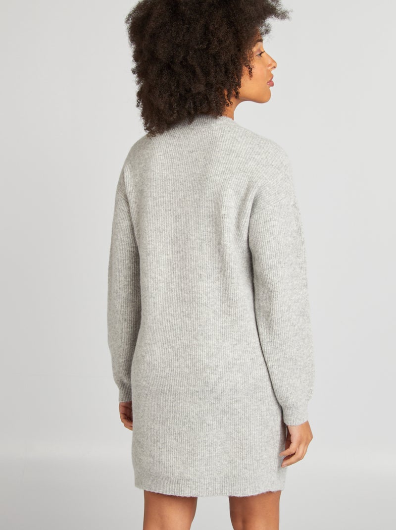 Vestido-camisola de grávida CINZA - Kiabi