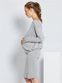 Vestido camisola de grávida - Kiabi