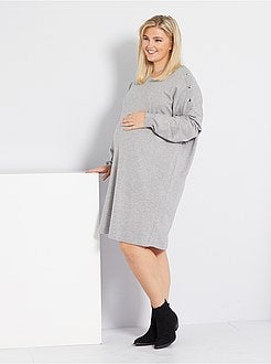 Vestido-camisola de grávida - Kiabi