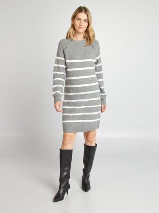 Vestido-camisola de grávida com abertura