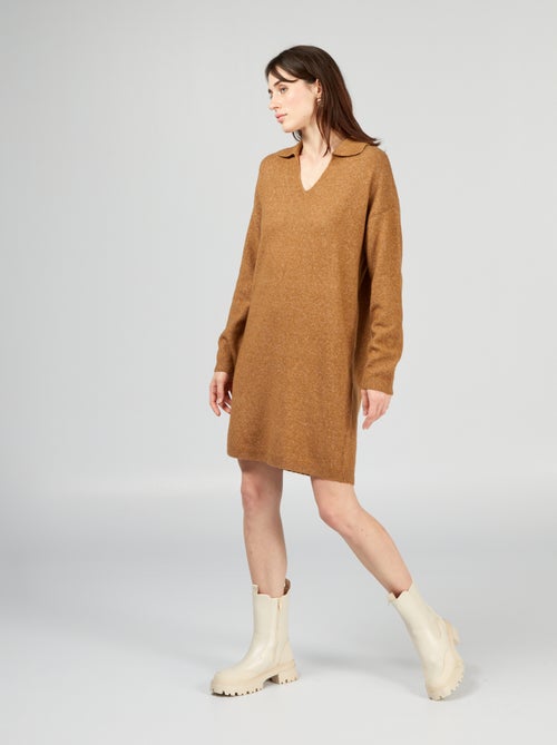 Vestido-camisola de malha 'JDY' - Kiabi