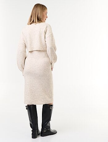 Vestido camisola de maternidade 2-em-1