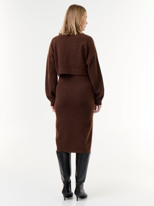 Vestido camisola de maternidade 2-em-1 - Kiabi