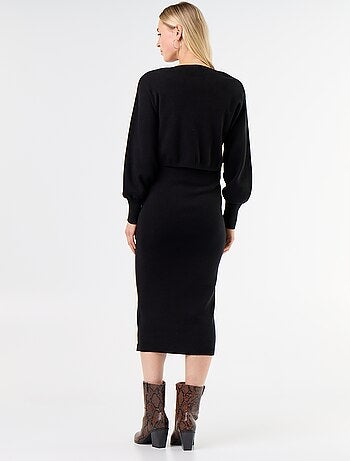 Vestido camisola de maternidade 2 em 1