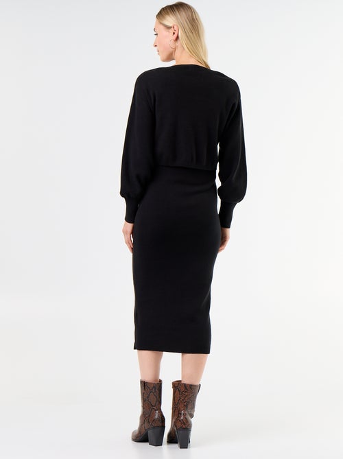 Vestido camisola de maternidade 2 em 1 - Kiabi