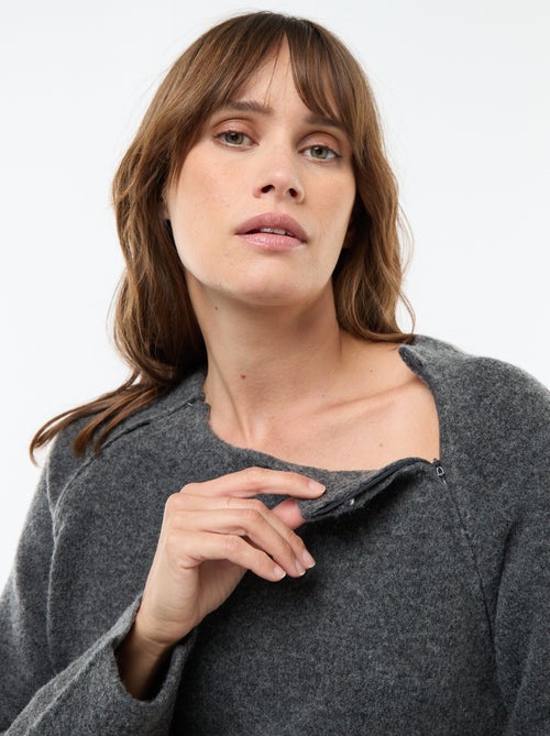 Vestido camisola de maternidade - Kiabi