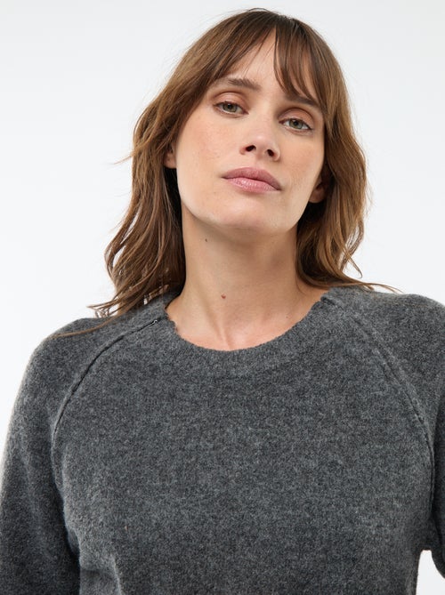 Vestido camisola de maternidade - Kiabi