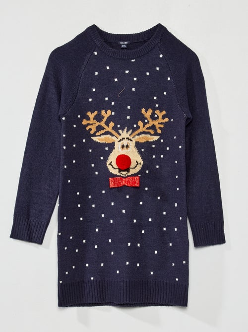 Vestido-camisola de natal - Kiabi