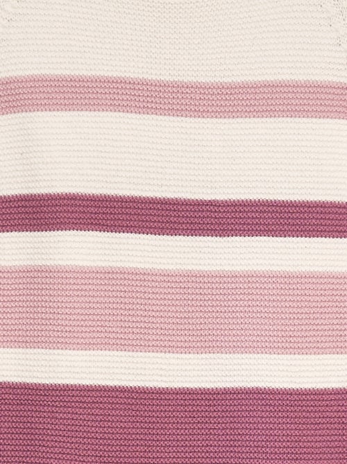 Vestido-camisola em malha de tricô - Kiabi