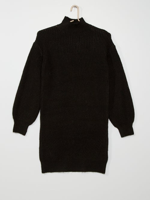 Vestido-camisola em malha - Kiabi