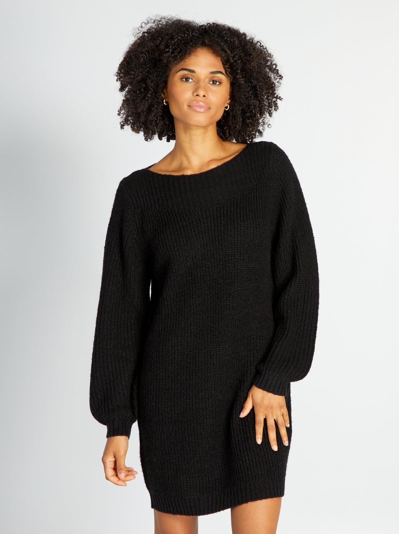 Vestido-camisola 'JDY' Preto - Kiabi