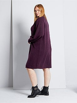 Vestido-camisola liso - Kiabi